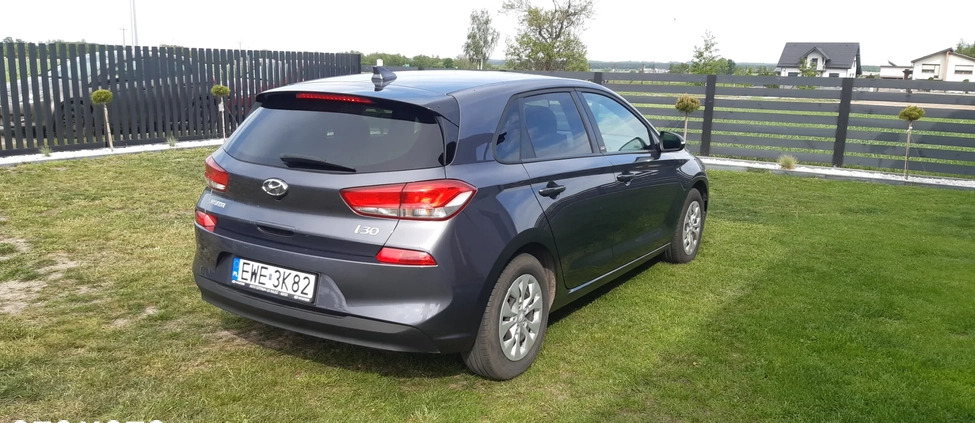 Hyundai I30 cena 50000 przebieg: 154822, rok produkcji 2018 z Międzychód małe 436